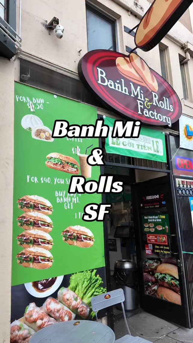 Banh Mi & Rolls Factory photo posted by @hungrysfgirly on Instagram