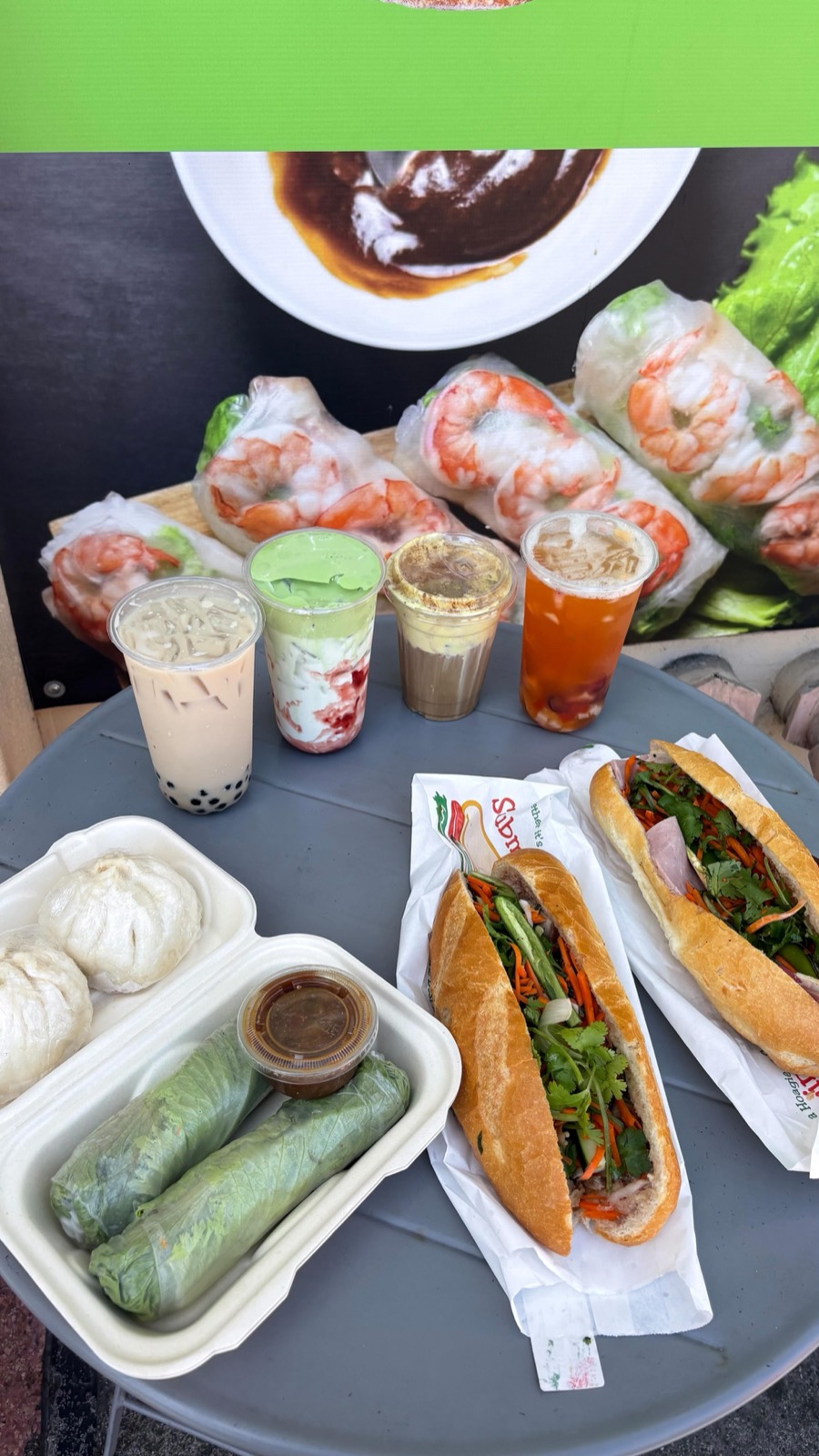 Banh Mi & Rolls Factory photo posted by @arianamachhi on Instagram